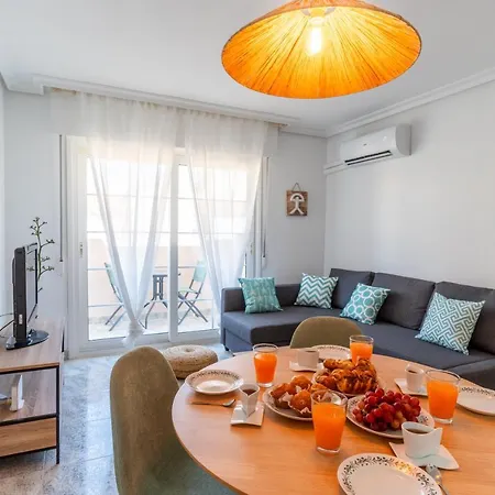 Apartman Trendyhomes Retamar - Vistas Al Mar, Playa A 1 Min, Golf