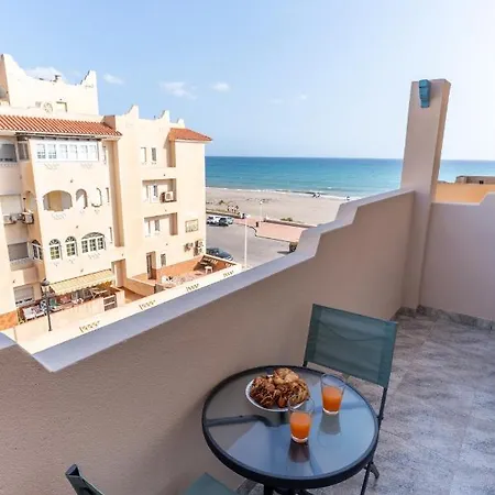 Trendyhomes Retamar - Vistas Al Mar, Playa A 1 Min, Golf Apartman *